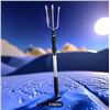 Image 3 : NEW 3PCS SET TELESCOPIC ALUMINIUM ALLOY POLE FISH TRIDENT HARPOON WITH ICE FISHING HOOK