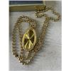 Image 2 : PENDANT NECKLACE AND DEJUNO POCKET WATCH
