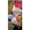 Image 2 : BOX OF 500+ BARBIE OUTFITS