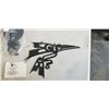 Image 2 : ASSORTED METAL CNC DECOR ITEMS