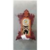 Image 1 : HANDMADE CARVED WALL CLOCK, SIGNED J. RUMBOLT 02