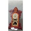 Image 2 : HANDMADE CARVED WALL CLOCK, SIGNED J. RUMBOLT 02