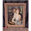 Image 1 : VTG "En La Opera" Original Framed Oil Painting by Madrid 1969