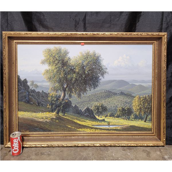 VTG Framed Original Landscape Oil Painting