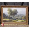 Image 1 : VTG Framed Original Landscape Oil Painting