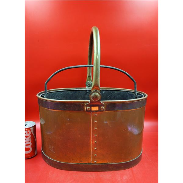 Victorian Heavy Brass Coal Shuttles