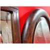 Image 2 : Tall & Oval Vintage Wooden Hanging Mirrors