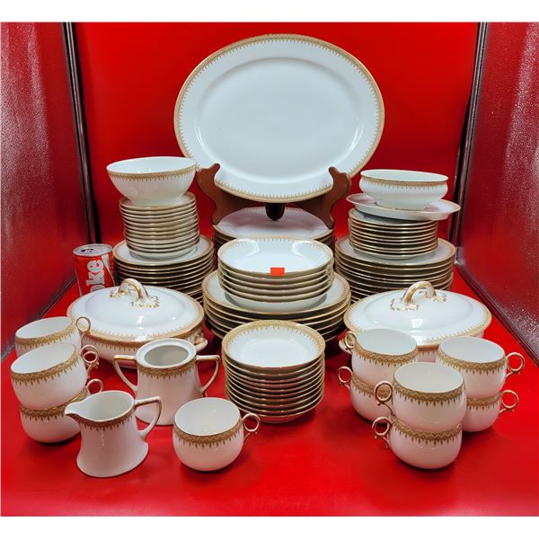 Antique Limoges China Dish Set Made In France