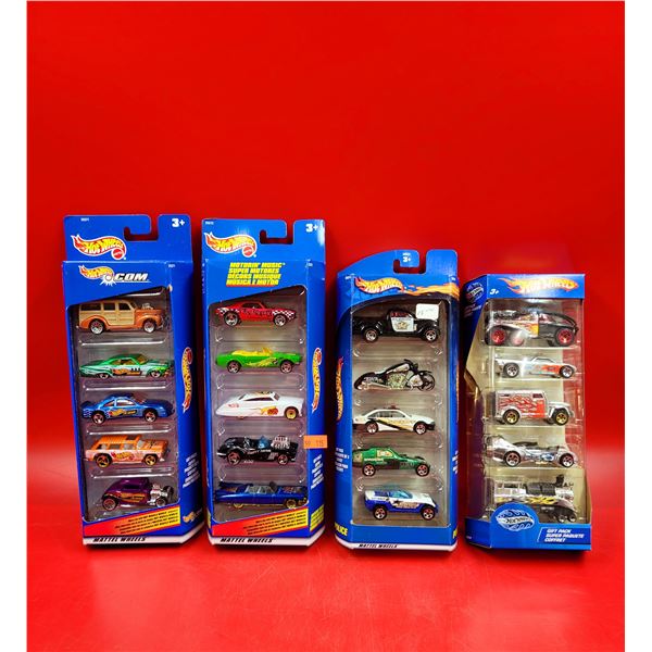Sealed Hot Wheels "Mattel Wheels" 5 Pack Die Cast Cars