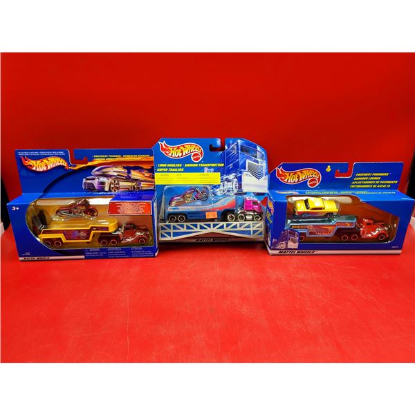 Sealed Hot Wheels "Pavement Pounders & Long Haulers" Die Cast Vehicles