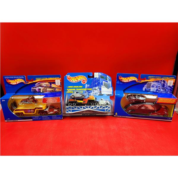 Sealed Hot Wheels "Pavement Pounders & Long Haulers" Die Cast Vehicles