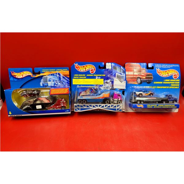 Sealed Hot Wheels "Pavement Pounders & Long Haulers" Die Cast Vehicles