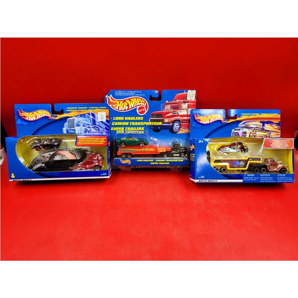 Sealed Hot Wheels "Pavement Pounders & Long Haulers" Die Cast Vehicles