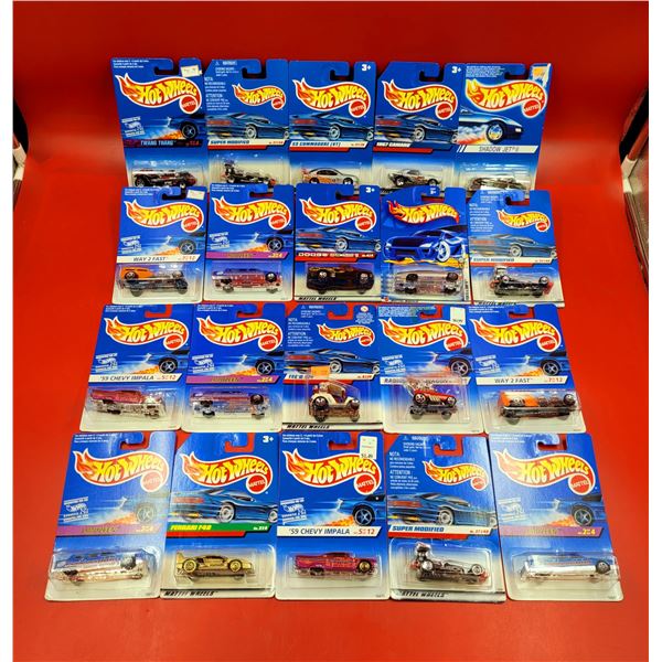 Lot Of 20 Sealed Miscellaneous Hot Wheels