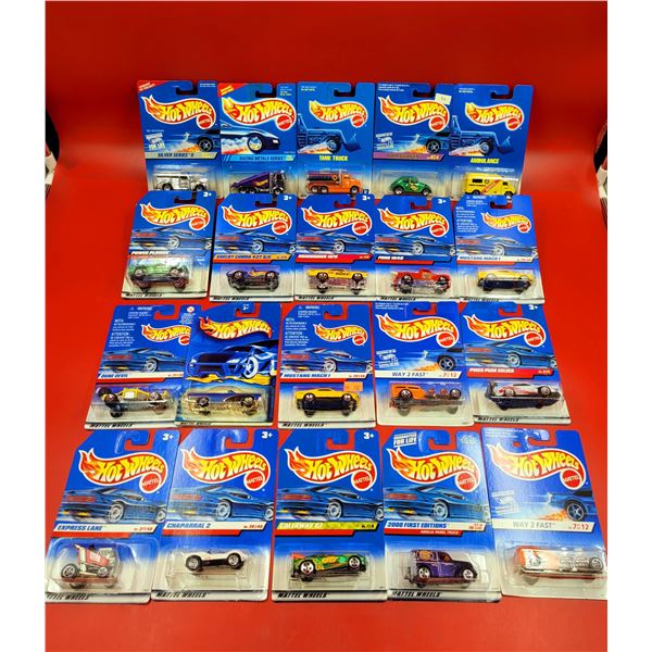 Lot Of 20 Sealed Miscellaneous Hot Wheels