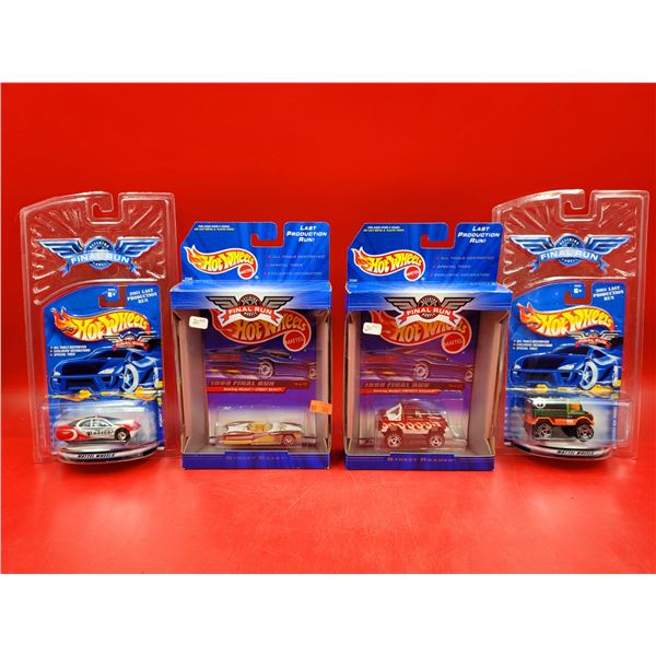 Sealed Hot Wheels Final Run Die Cast Vehicles (Street Beast, Street Roadster, etc.)