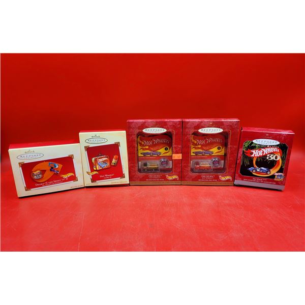 Sealed Hallmark Keepsake Hot Wheels Ornaments