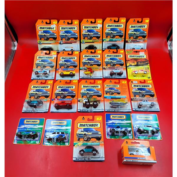 Lot Of Sealed Miscellaneous Match Box Die Cast Vehicles