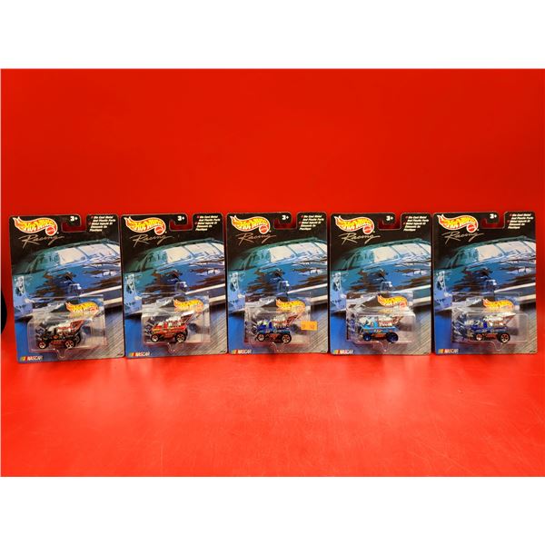 Hot Wheels Sealed Nascar Racing Die Cast Vehicles