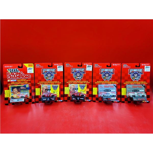 Sealed 50th Anniversary Nascar Racing Champions 1:64 Scale Die Cast Replica Vehicles