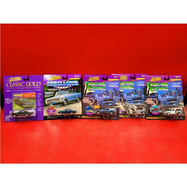 Sealed Johnny Lightning Die-Cast Vehicles (Classic Gold, Muscle Cars & Frightening Lightnings)