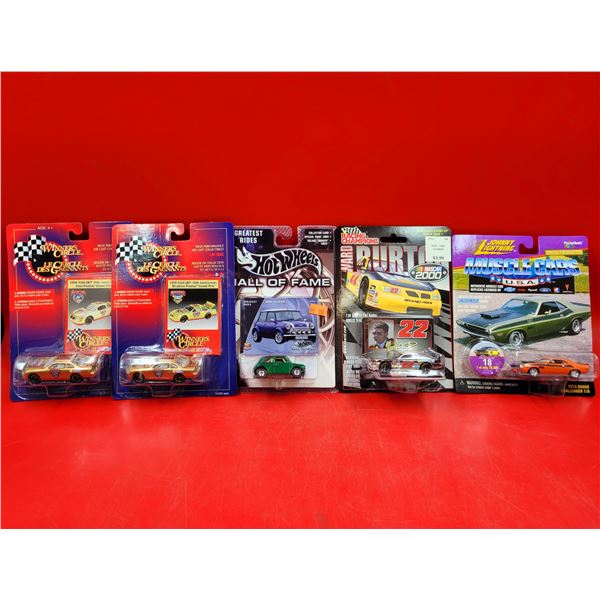 Sealed Hot Wheels HOF, Winners Circle, Racing Champions & Johnny Lightning Die Cast Vehicles