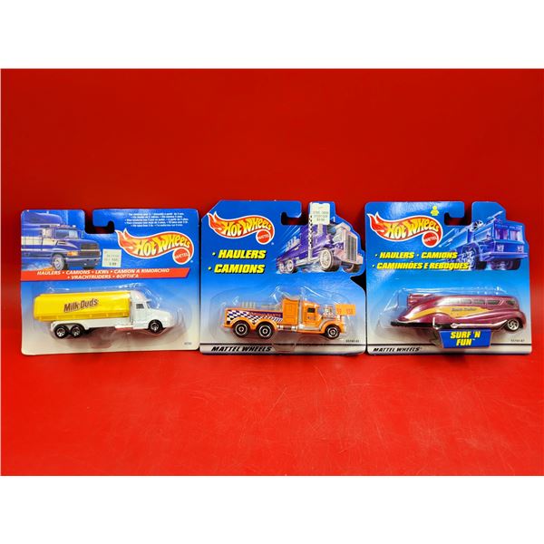 Sealed Hot Wheels "Haulers" Die Cast Vehicles