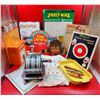 Image 1 : Vintage Advertising Posters, Adding Machine, Can Opener's & Miscellaneous