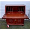 Image 2 : VTG Asian Style Solid Wood Secretary
