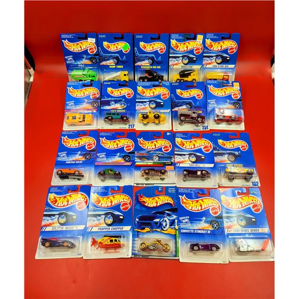 Lot Of 20 Sealed Miscellaneous Hot Wheels
