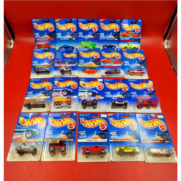 Lot Of 20 Sealed Miscellaneous Hot Wheels