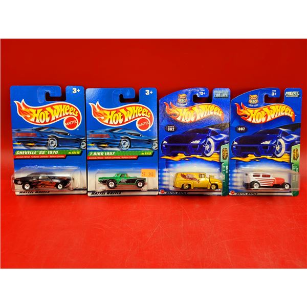 4 Sealed Treasure Hunt Hot Wheels Die Cast Cars