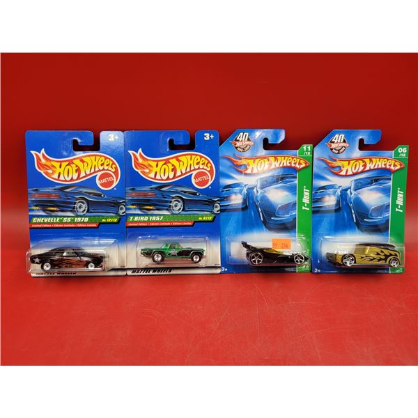 4 Sealed Treasure Hunt Hot Wheels Die Cast Cars