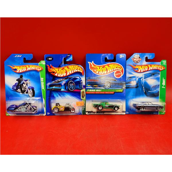 4 Sealed Treasure Hunt Hot Wheels Die Cast Cars