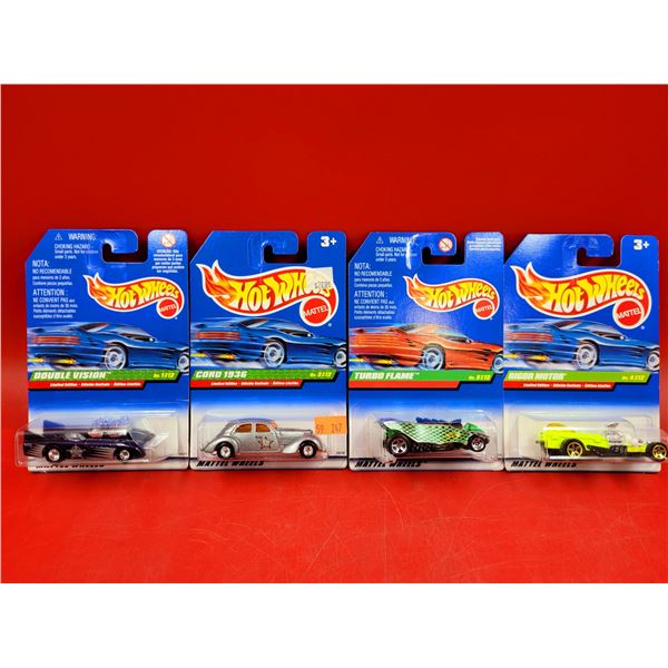 4 Sealed Treasure Hunt Hot Wheels Die Cast Cars