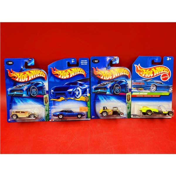4 Sealed Treasure Hunt Hot Wheels Die Cast Cars