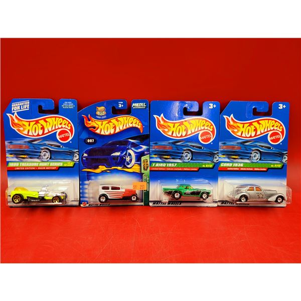 4 Sealed Treasure Hunt Hot Wheels Die Cast Cars