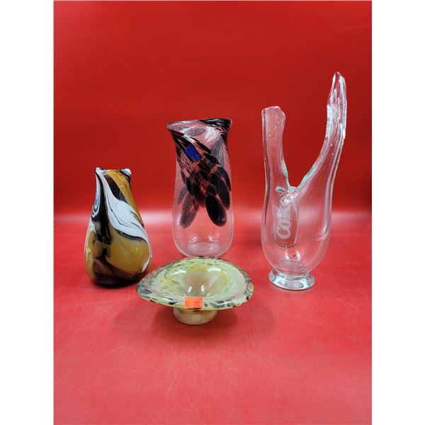 Art Glass Vases/Dishes