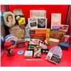 Image 1 : VTG Advertising Tins, Advertising Display Boxes, & Sewing Supplies
