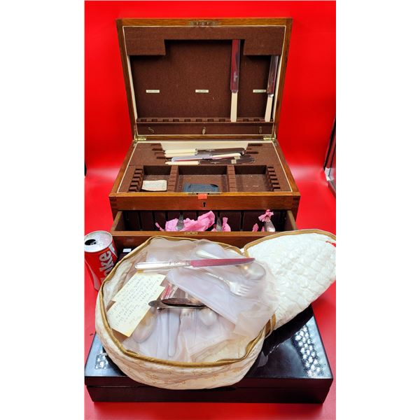 VTG Cutlery Set & Wooden Cutlery Cases