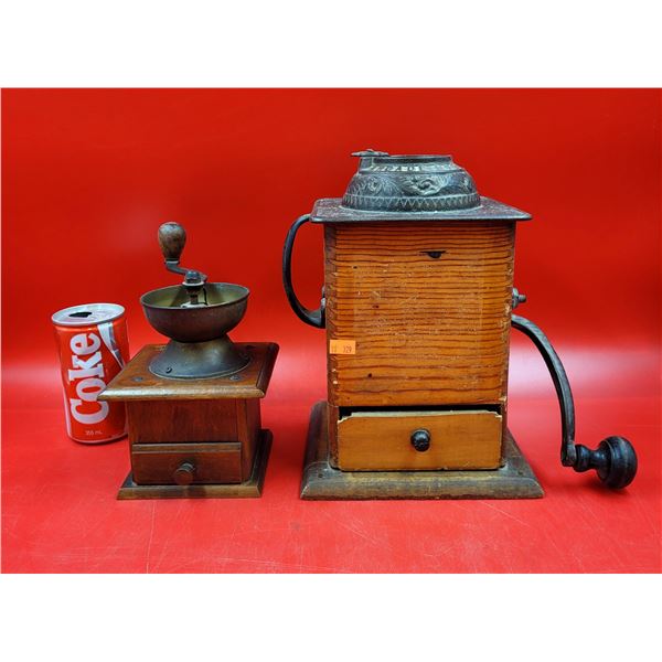 VTG Wooden Coffee Grinders