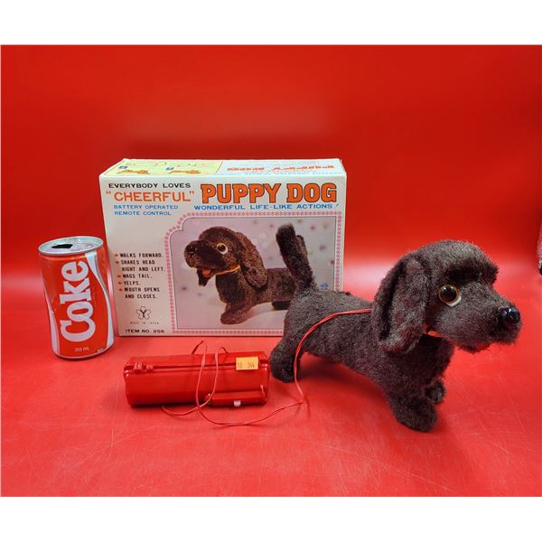 VTG Battery Operated "Cheerful" Puppy Dog