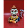 Image 1 : VTG Cast Iron Clown Bank