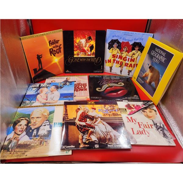 Musical Laser Disc Lot