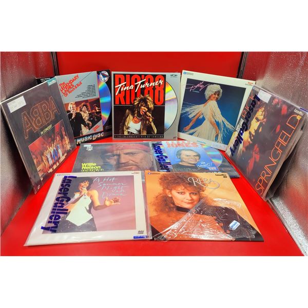 Concert Laser Disc Lot