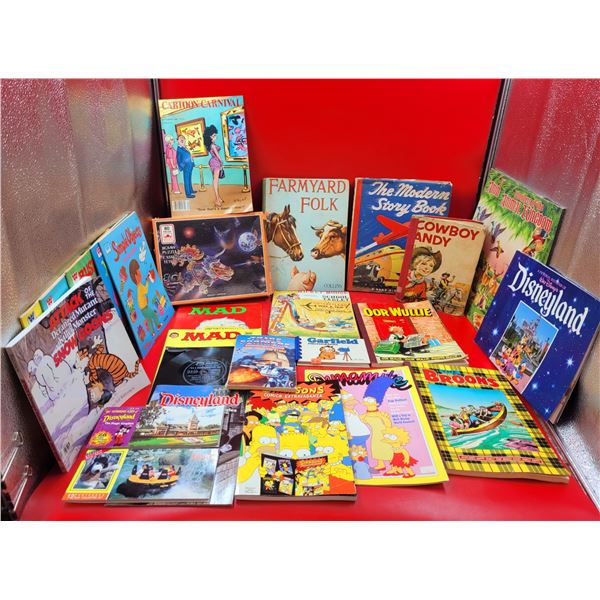 Disneyland Postcards, Children's Books, Simpsons Books, Jigsaw Puzzle, & More