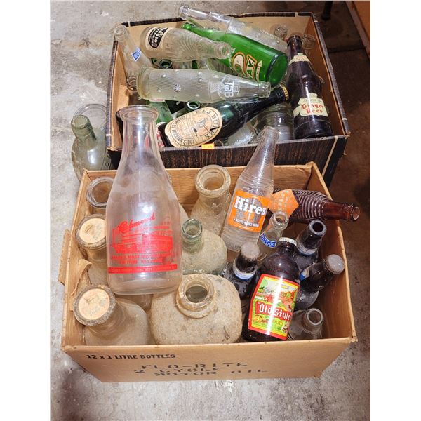VTG Soda Bottle Lot