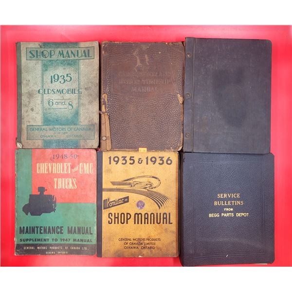 VTG Automobile Manuals (Chevrolet, Pontiac, etc.)