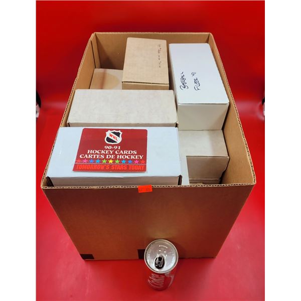 Box of Assorted Sports Cards