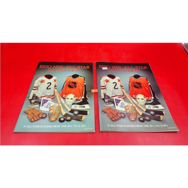 1988-89 Esso NHL All-Star Collection Books